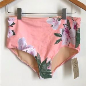 NWT Albion Lulu High-Waisted Swim Bottoms